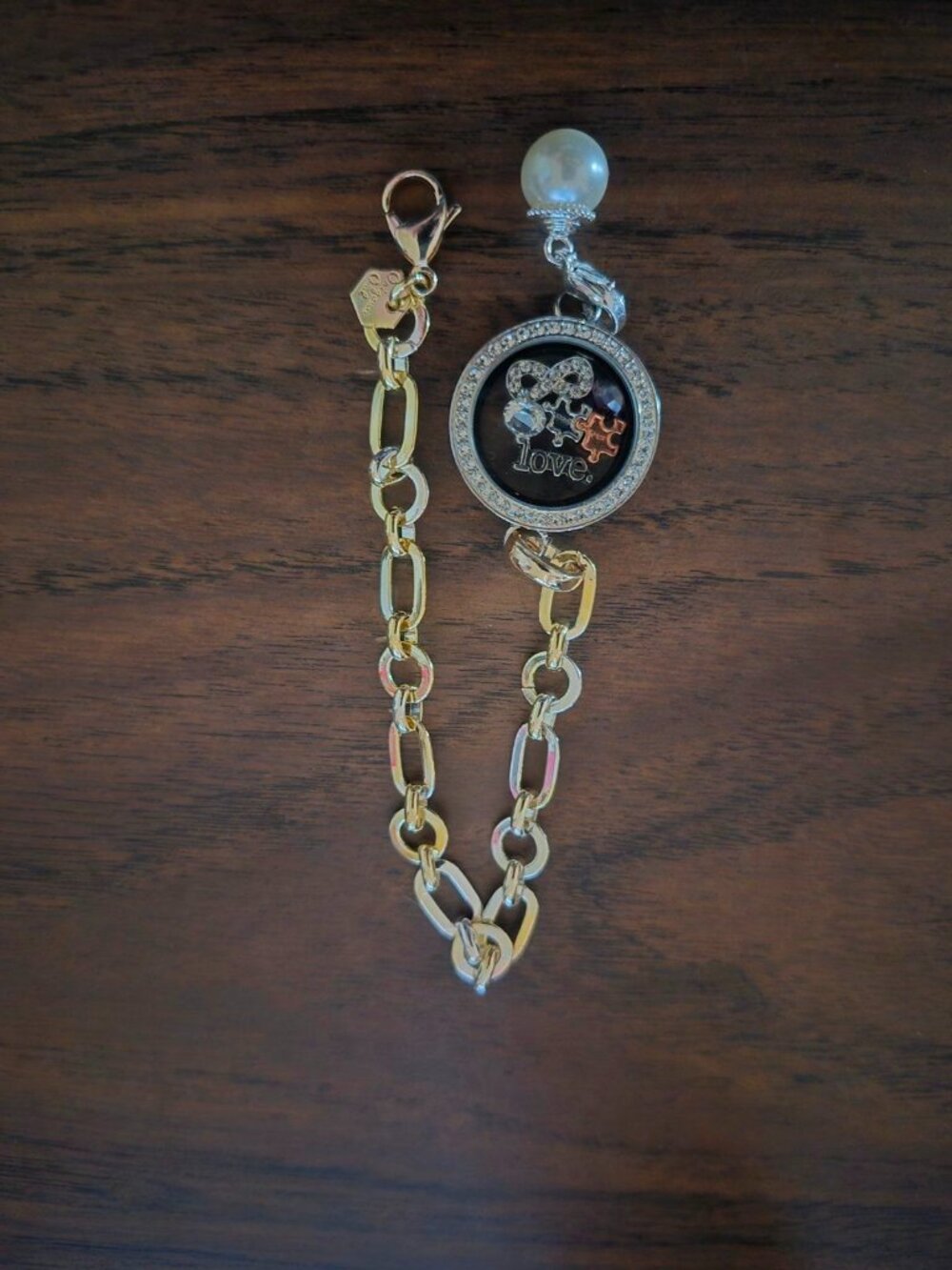 Origami Owl Love bracelet